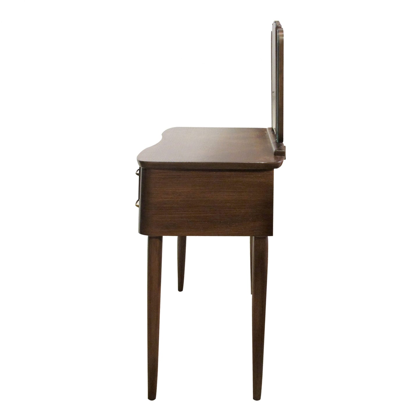 1940s Scandinavian Vanity Dressing Table With Its Triptych Mirror