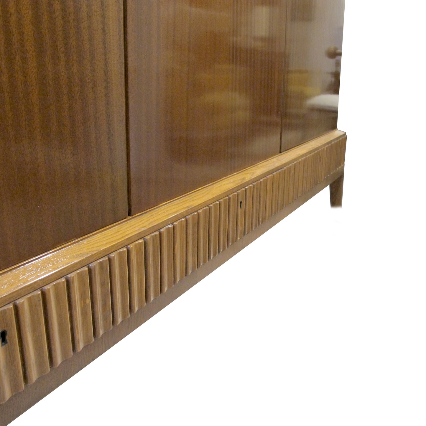 1940s Tall Swedish Sideboard/Cabinet by Blomstermåla Möbelfabrik