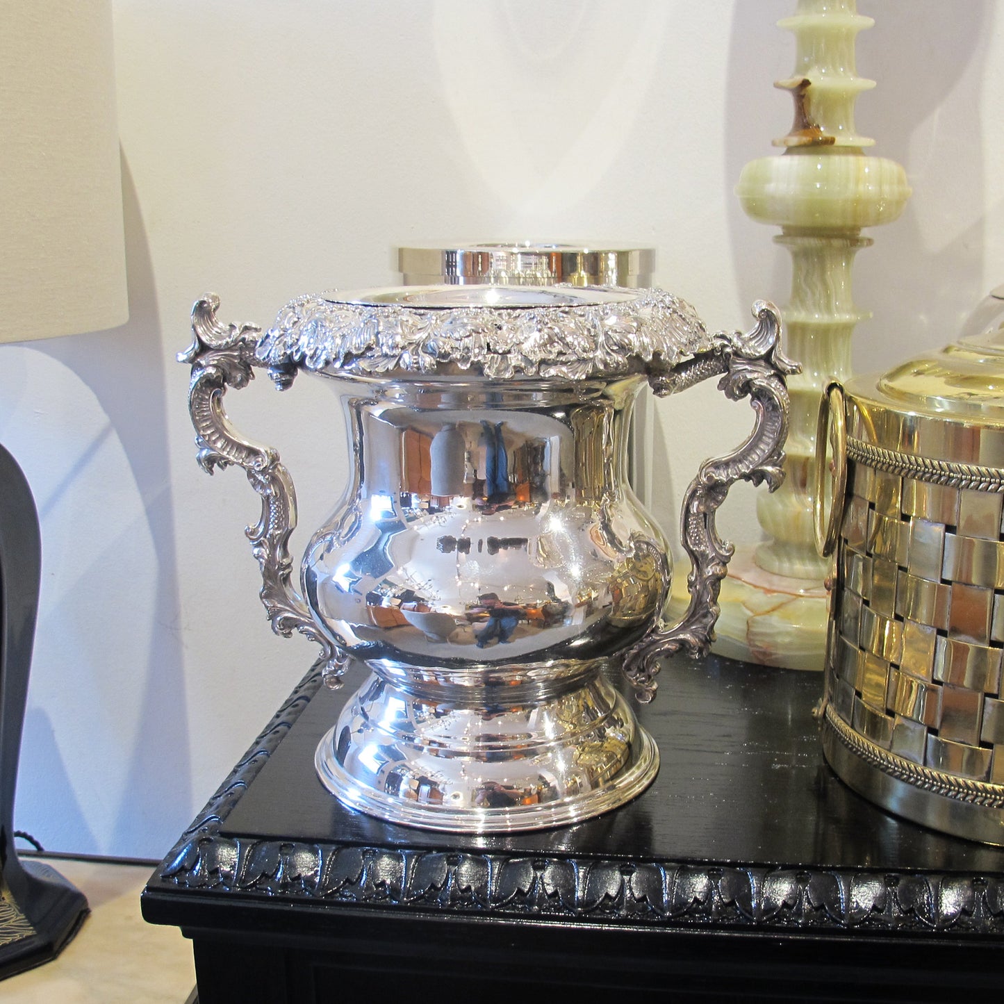 Late 19th Century Silver-Plated Ice Bucket – England