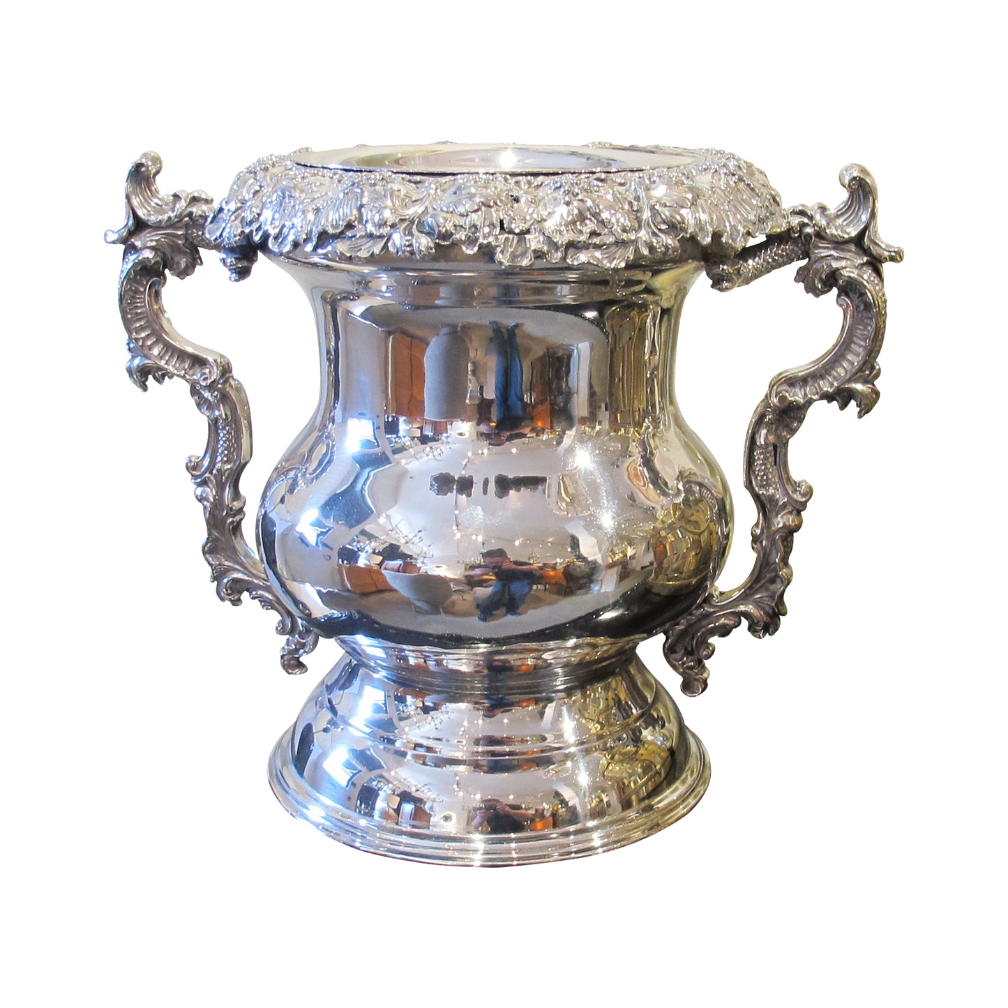 Late 19th Century Silver-Plated Ice Bucket – England