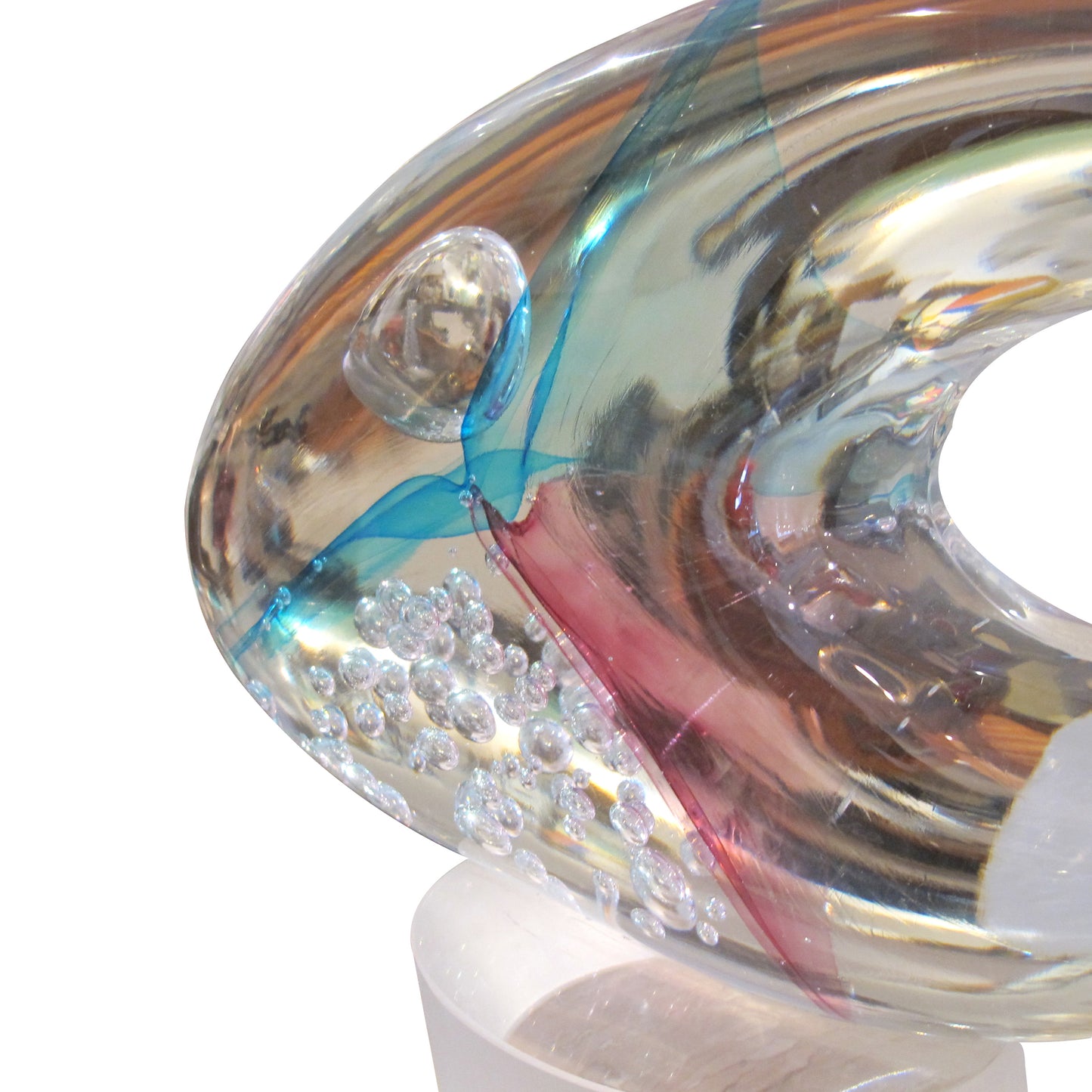 Large Vintage Italian Murano Glass Fish Sculpture, 1960s