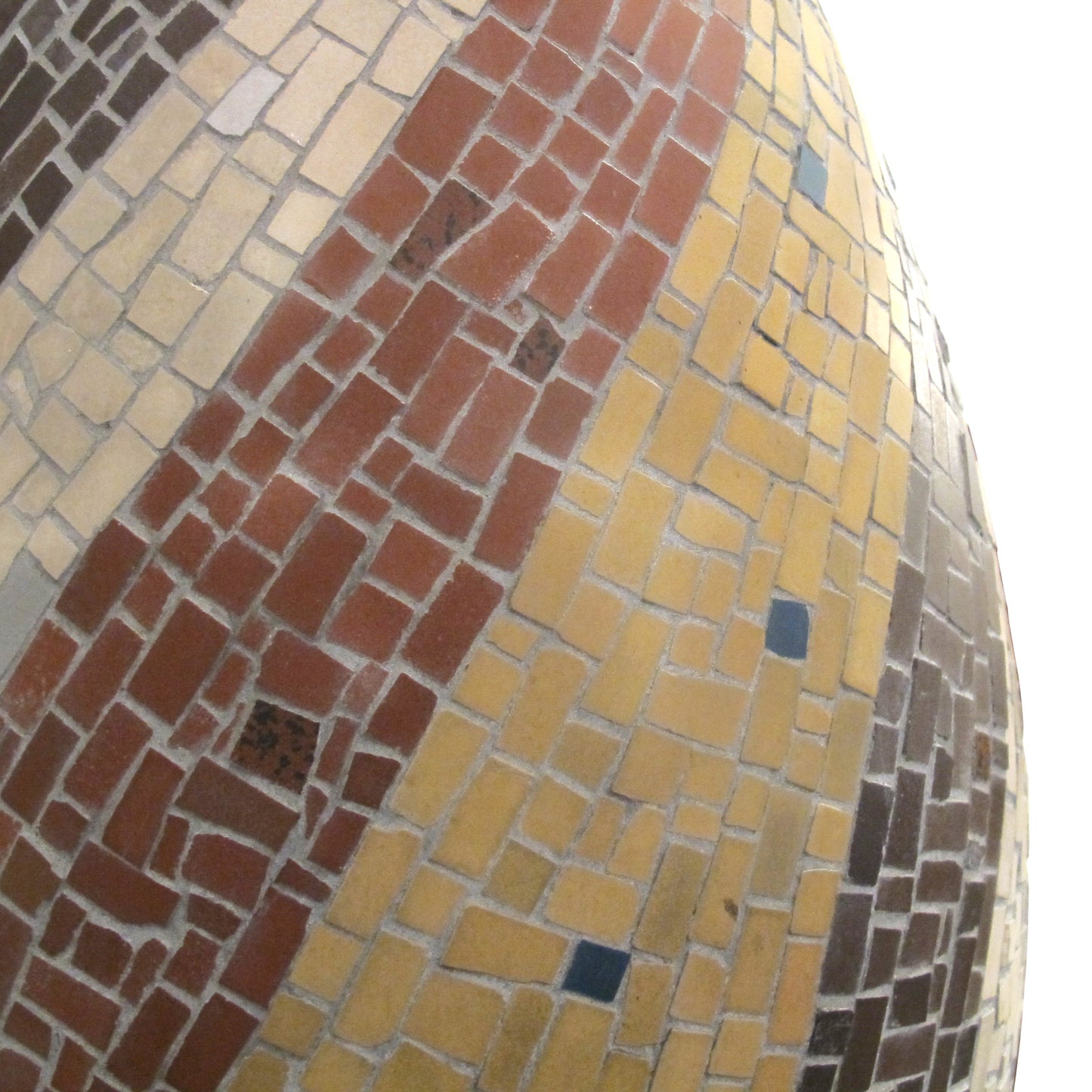 Large French Ceramic Mosaic Vase, Circa 1950s – Mid-Century Modern