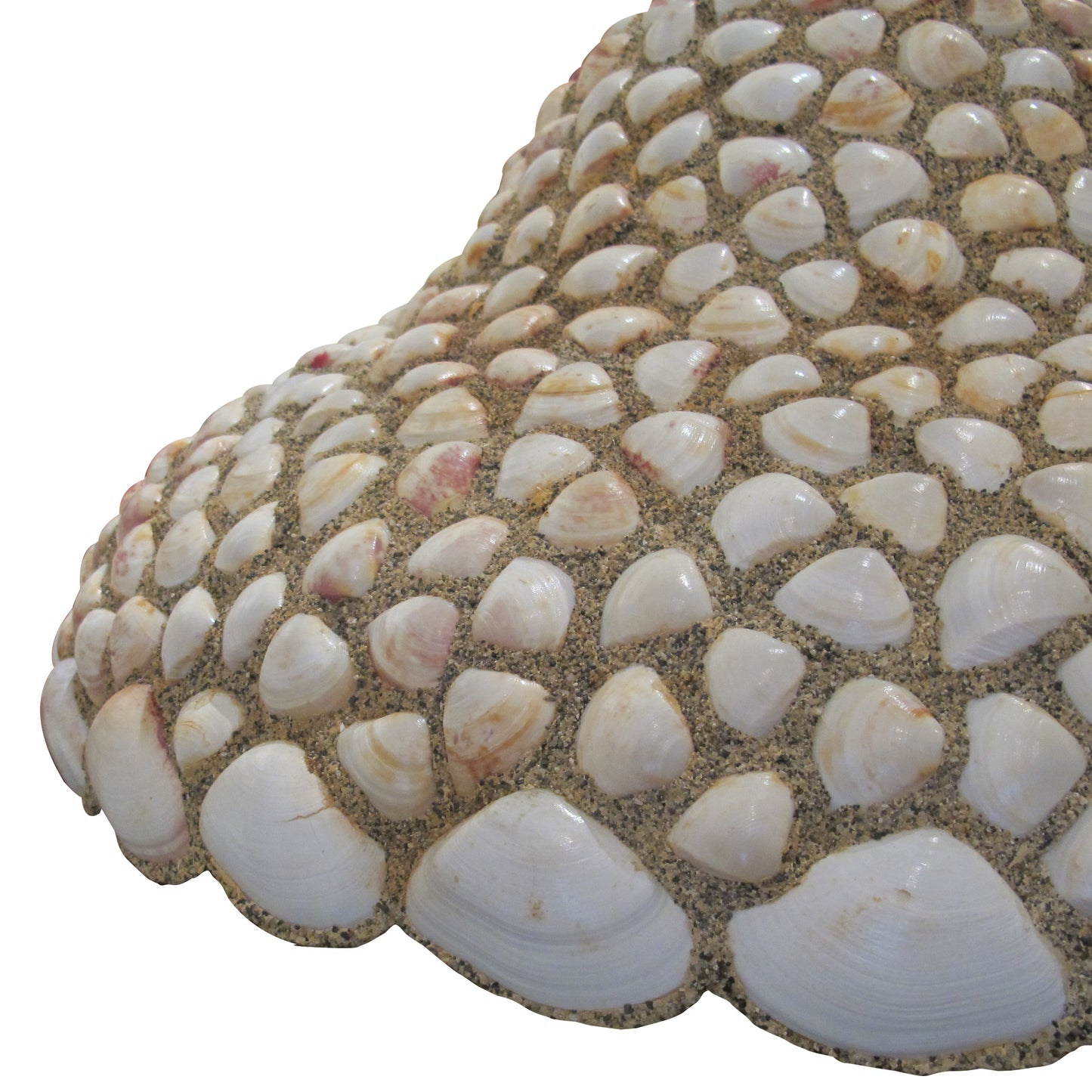 Pair of Large Handcrafted Seashell Table Lamps, 1970s English