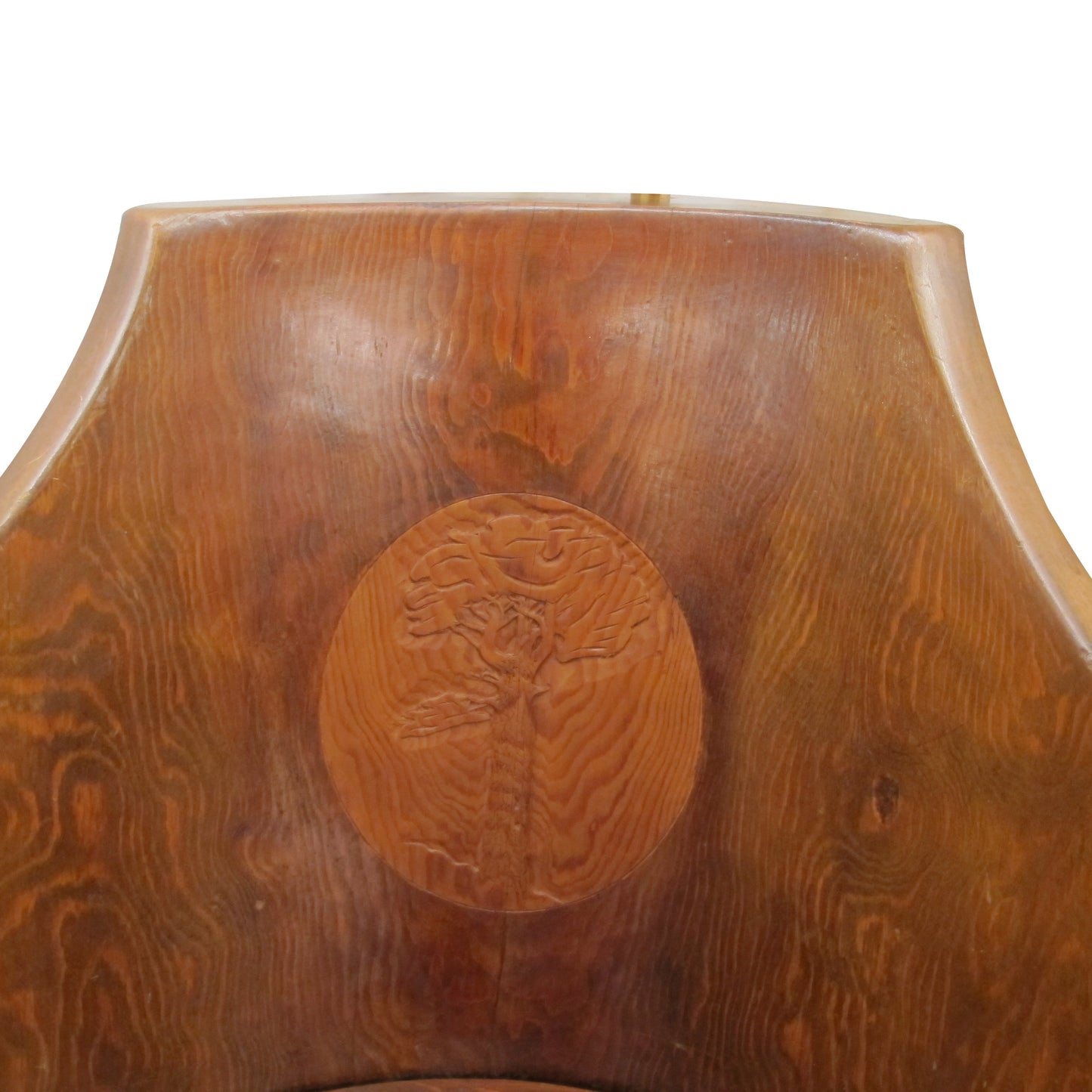 Historic Scandinavian Pine Log Chair – Dated 1934, Sweden