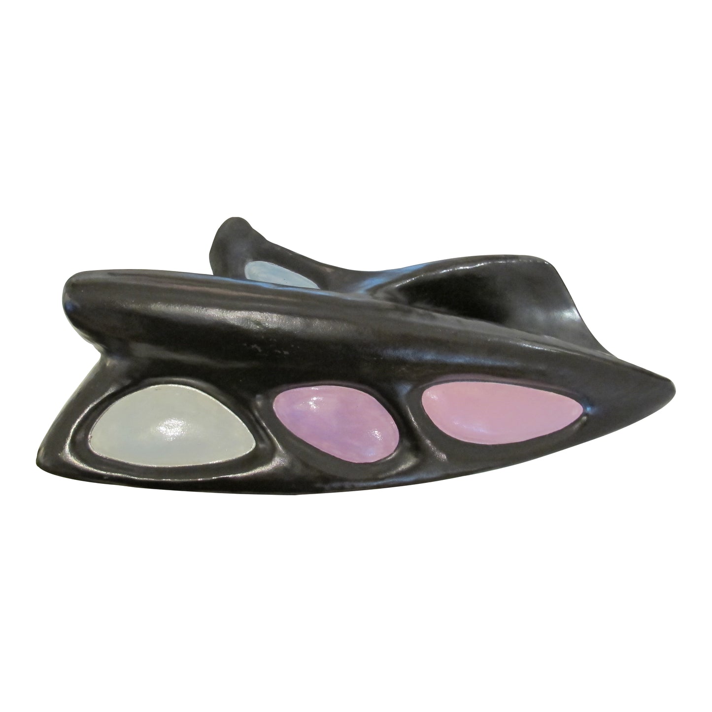 Mid-Century Italian Oversized Ceramic Door Handle, 1950s