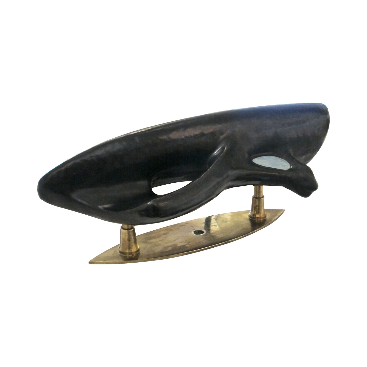 Mid-Century Italian Oversized Ceramic Door Handle, 1950s