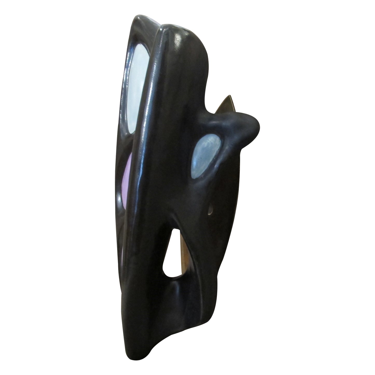 Mid-Century Italian Oversized Ceramic Door Handle, 1950s