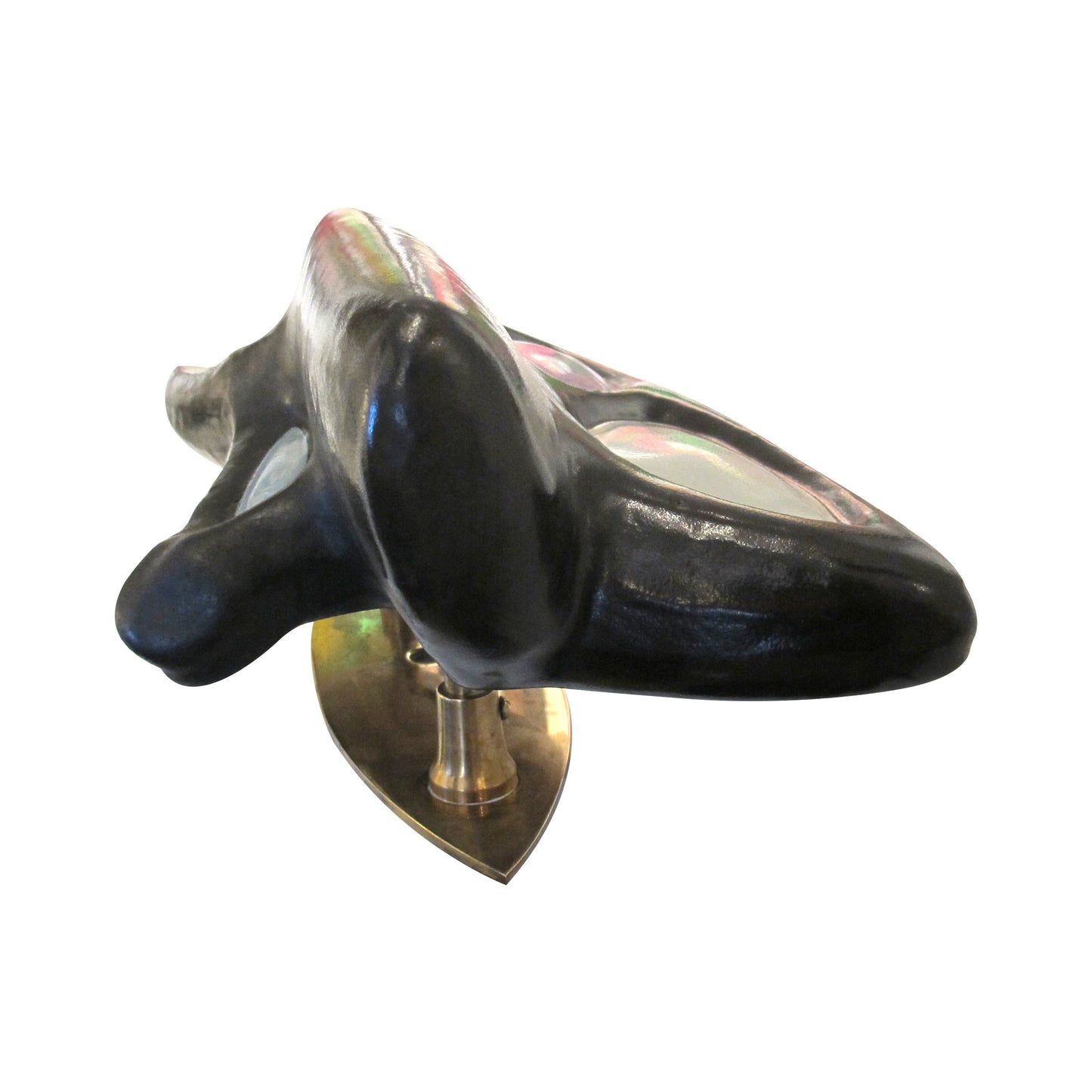 Mid-Century Italian Oversized Ceramic Door Handle, 1950s