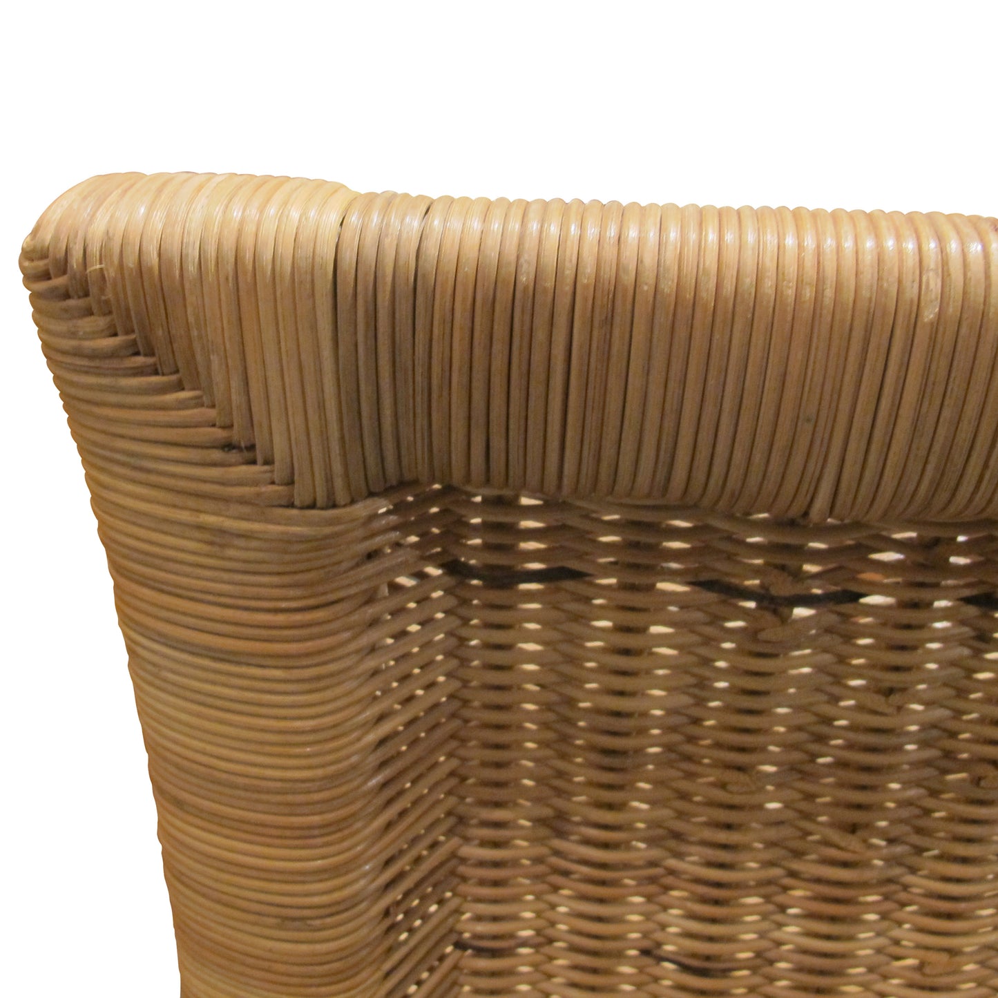 Pair of 1960s Arco Rattan and Bamboo Armchairs – Germany