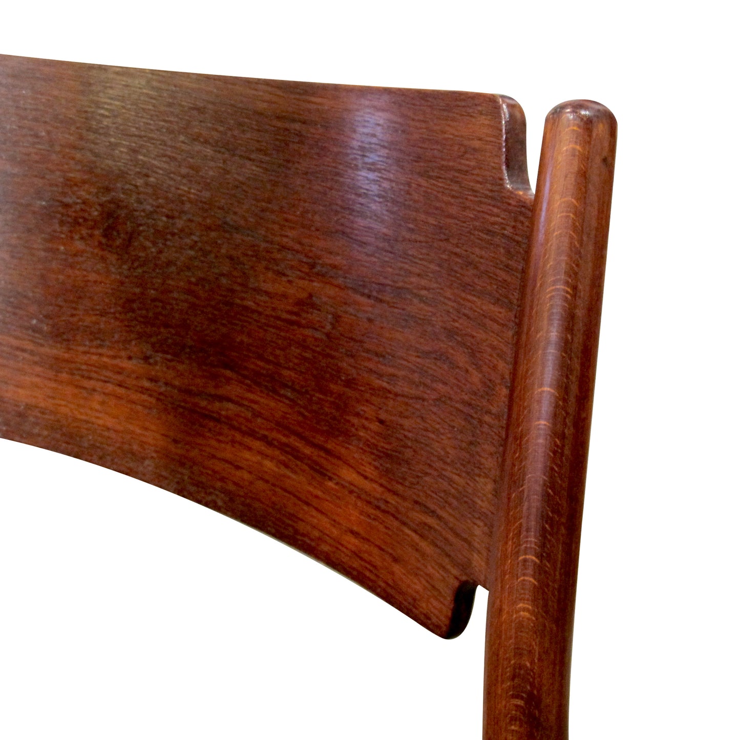 Set of 6 Danish Teak Dining Chairs in Green Bouclé, 1960s
