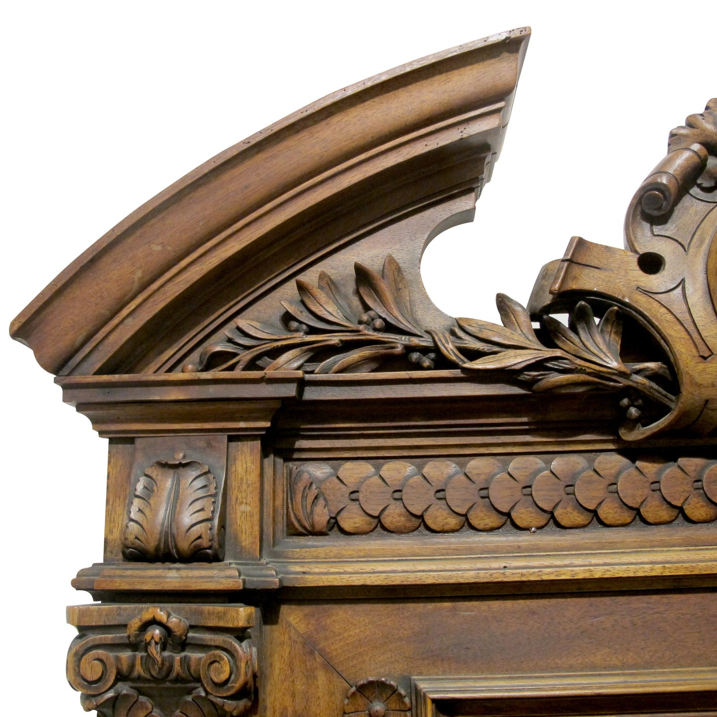 Late 19th Century Pair Of French Pharmacy Door Pediments