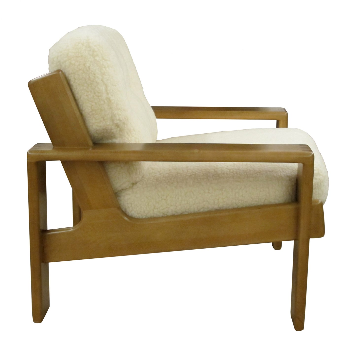 1970s Finnish Pair Of Armchairs With An Oak Frame Newly Upholstered