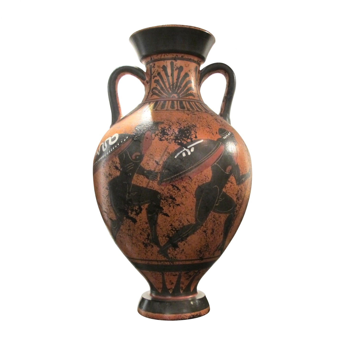 Early 20th Century Set Of Seven Decorative Etruscan Vases, Greek