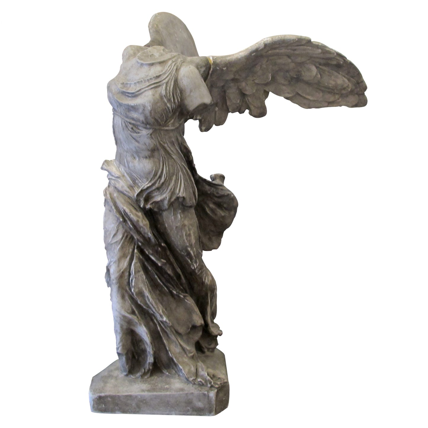 French Late 19th Century Nike Victory Statue Of Samothrace