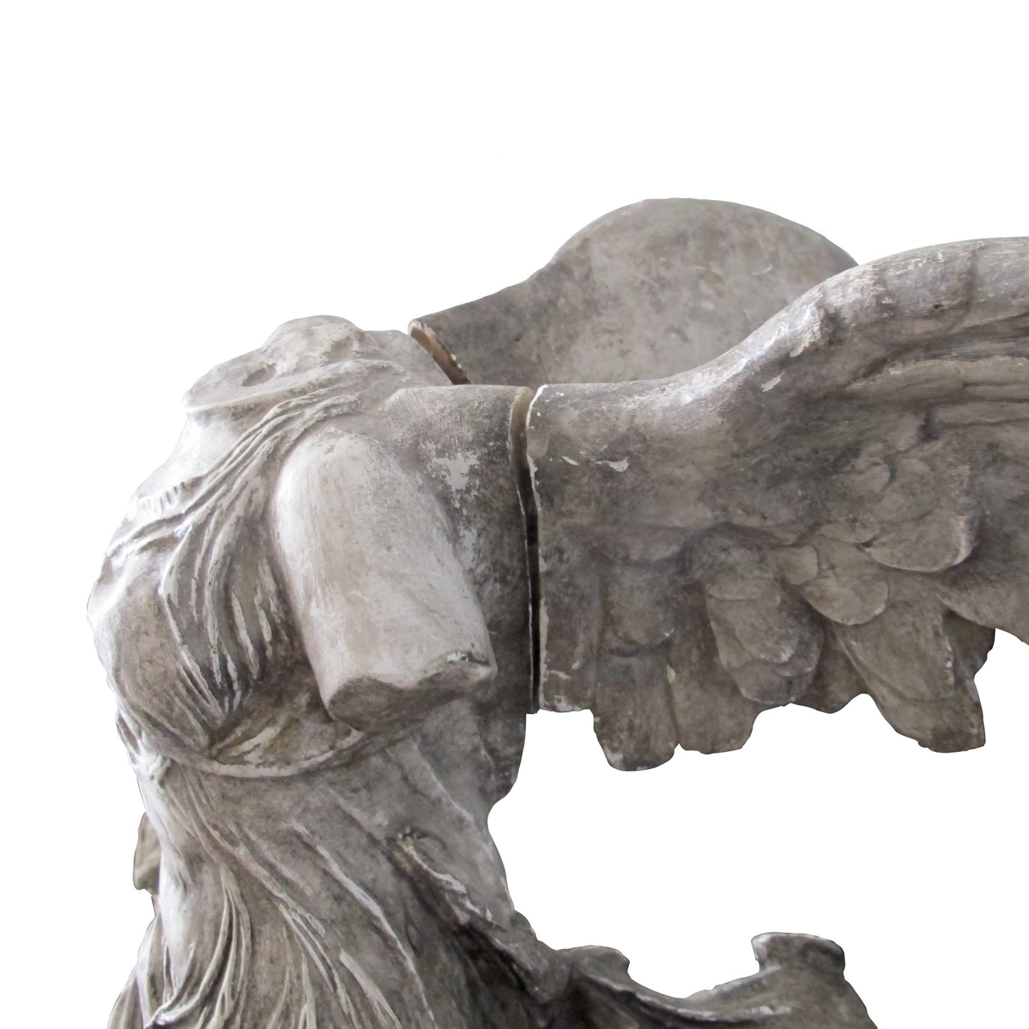 French Late 19th Century Nike Victory Statue Of Samothrace