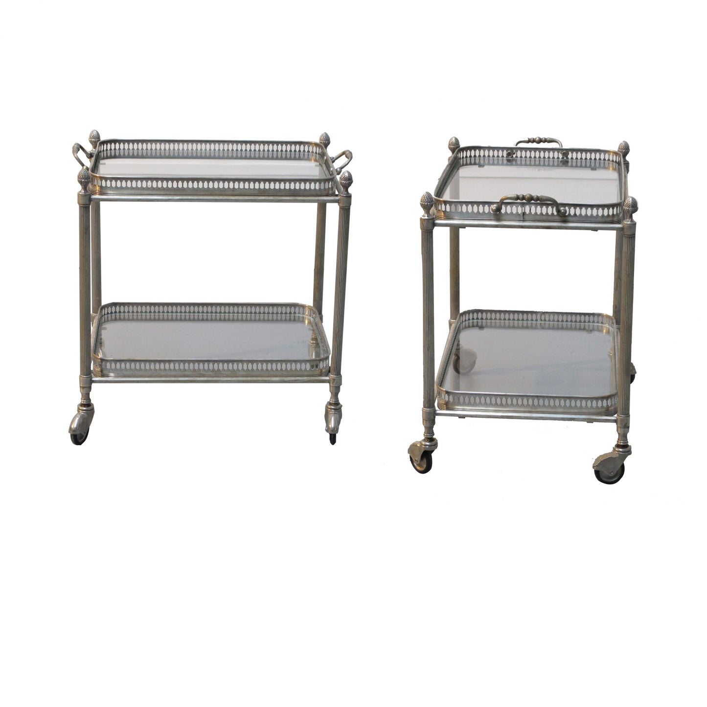 Silver Plated Trolleys