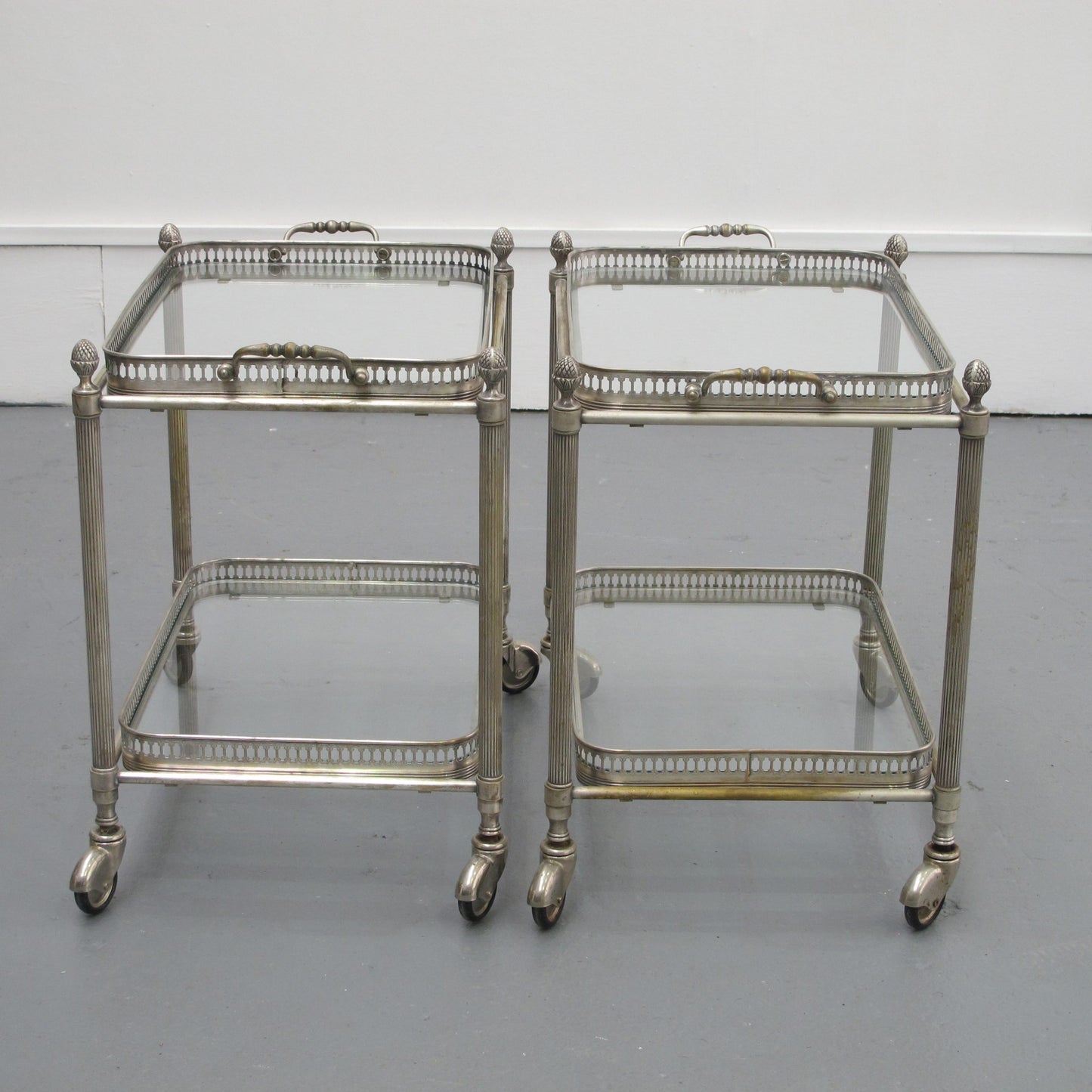 Silver Plated Trolleys