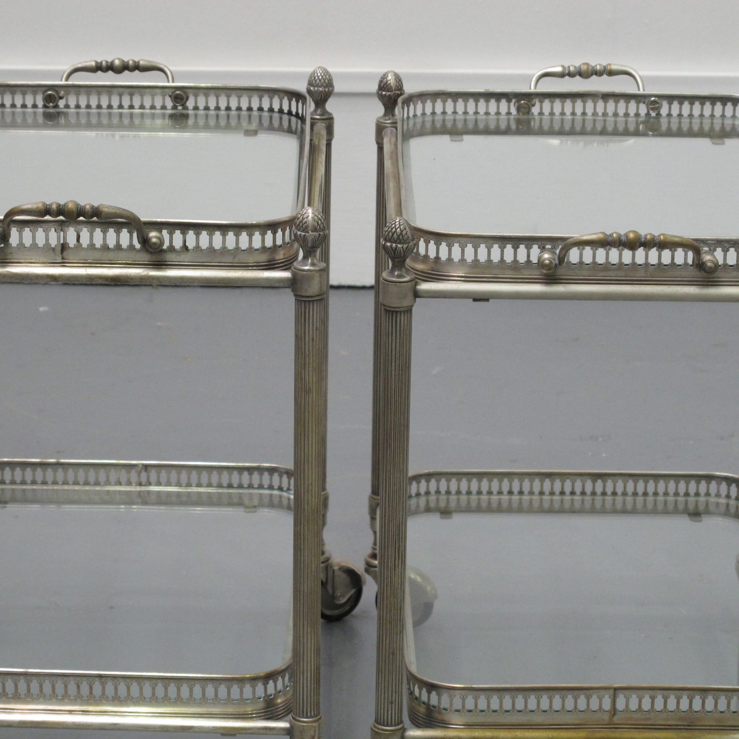 Silver Plated Trolleys