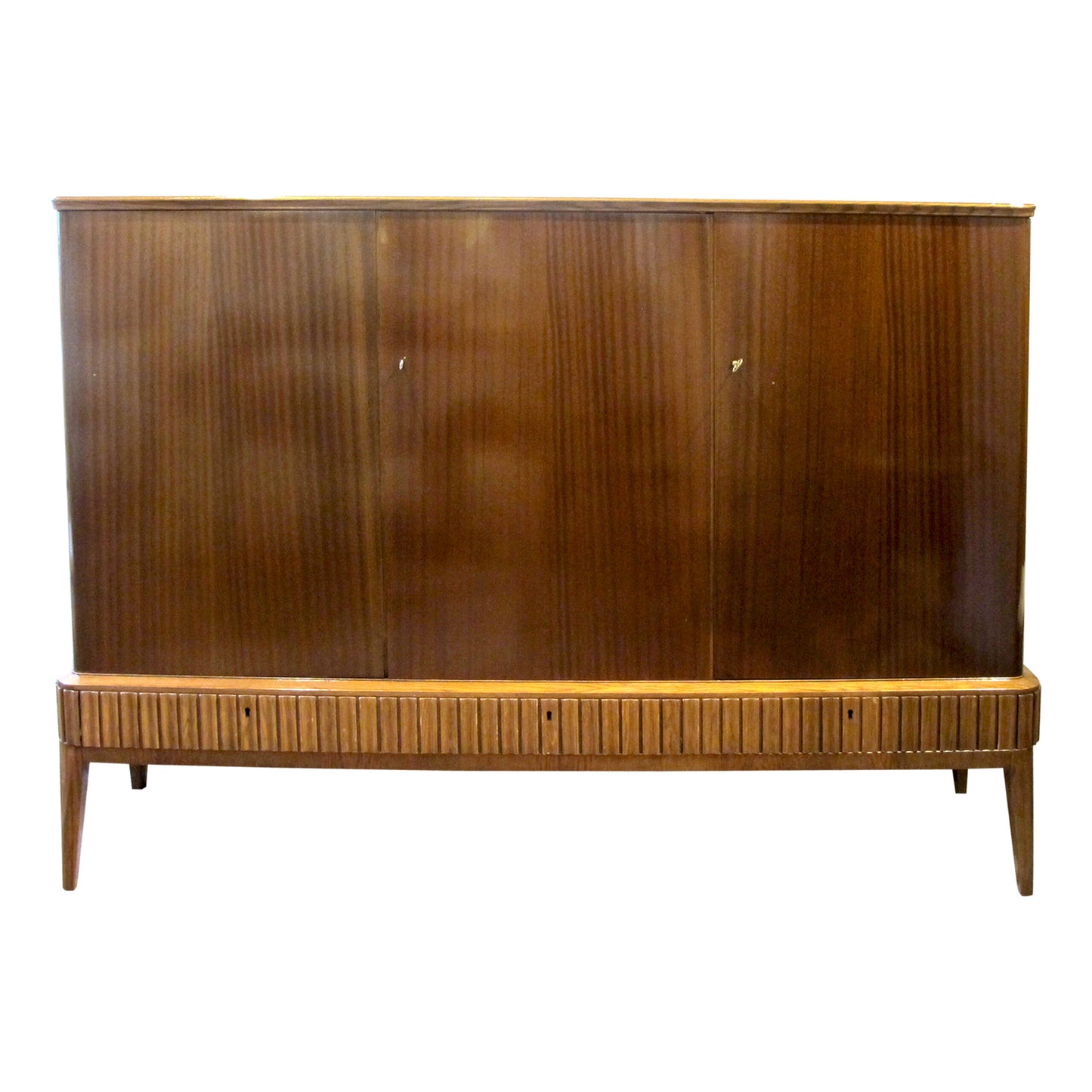 1940s Tall Swedish Sideboard/Cabinet by Blomstermåla Möbelfabrik