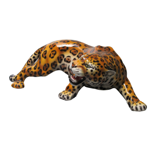 Ceramic Leopard Ornament