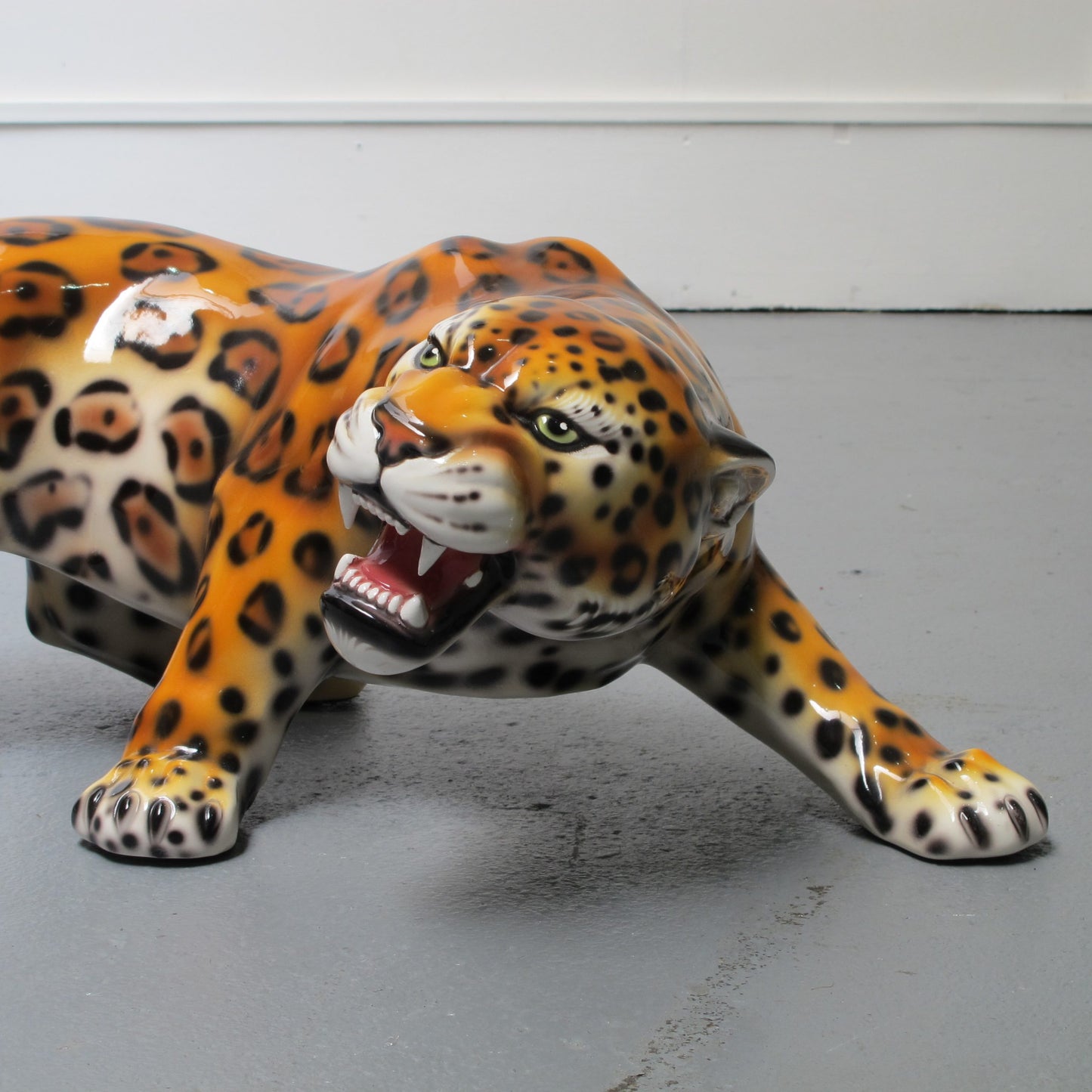 Ceramic Leopard Ornament