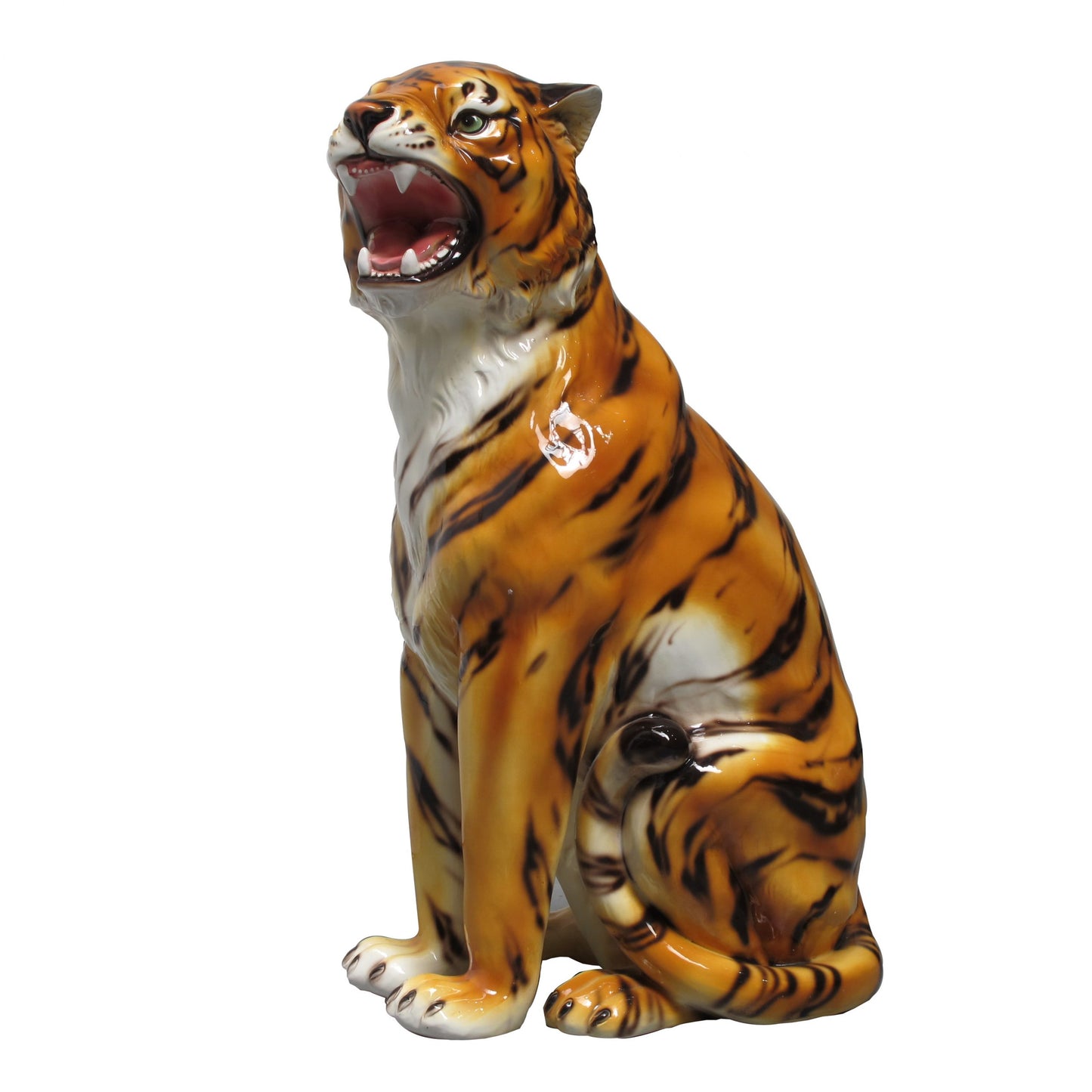 Ceramic Tiger Ornament