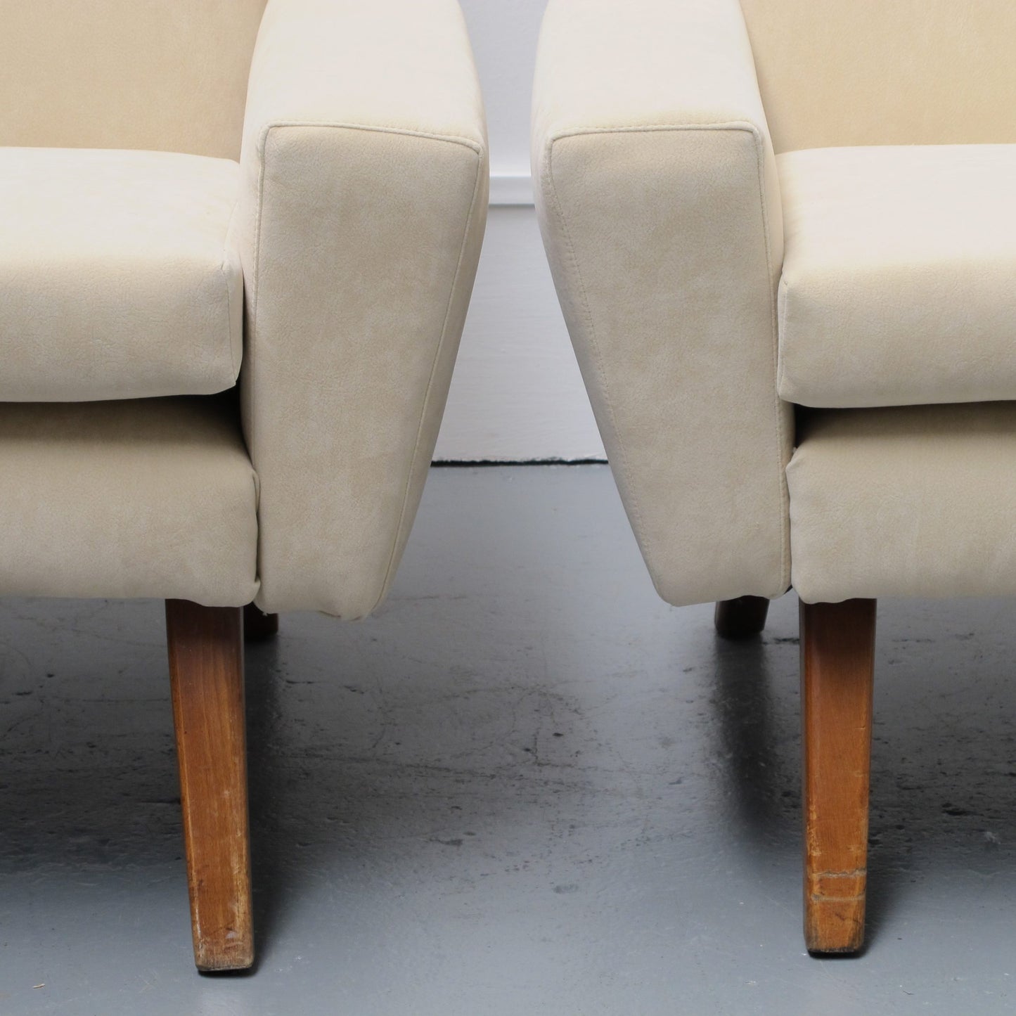 French Mid-Century Armchairs