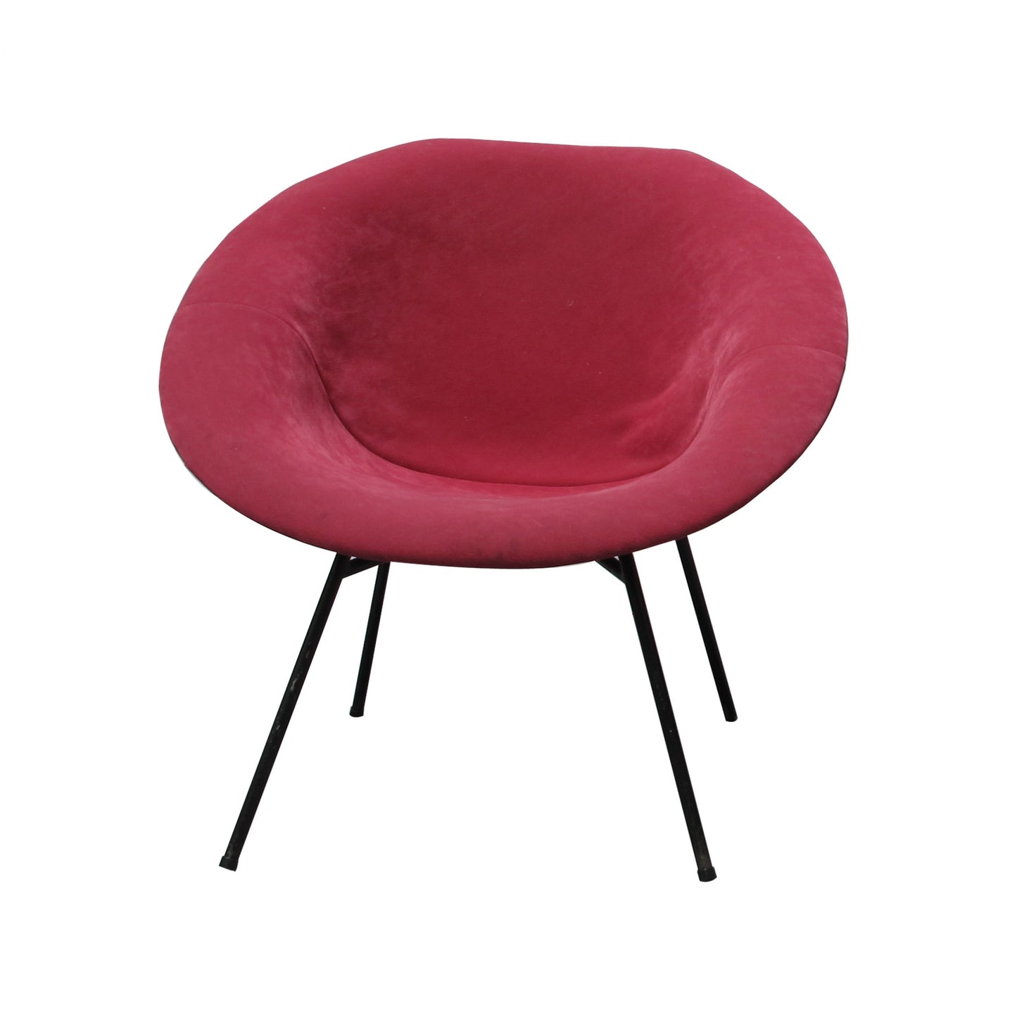 Red Retro Armchairs