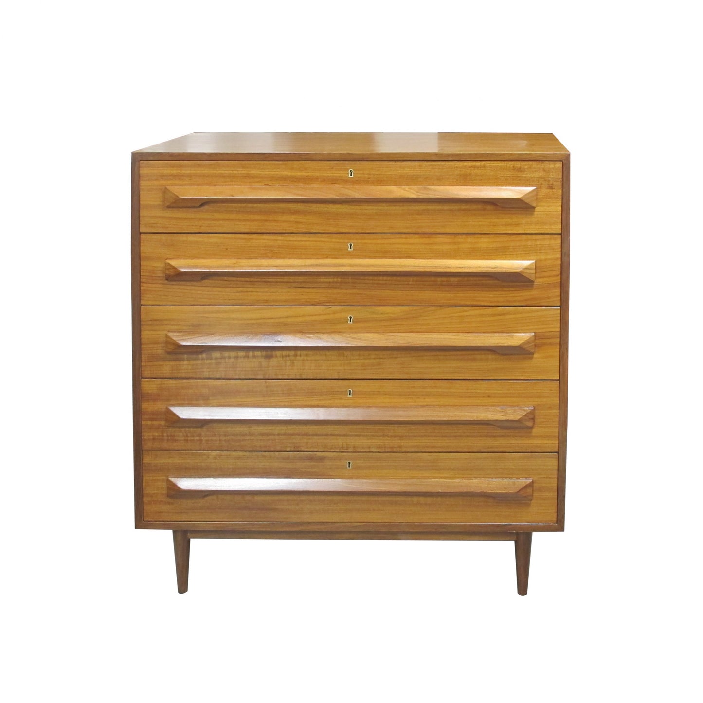 Scandinavian Walnut Chest Of Drawers