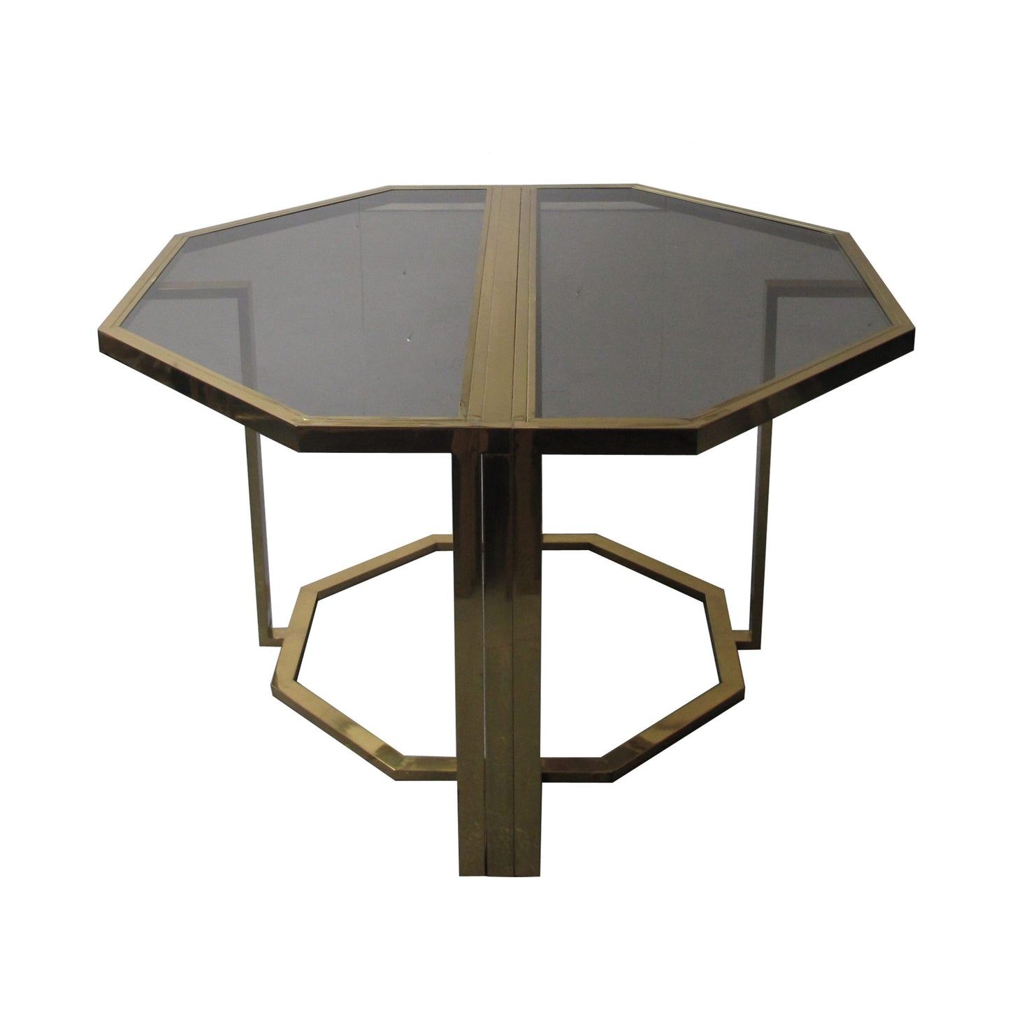 Vintage Brass Dining Table