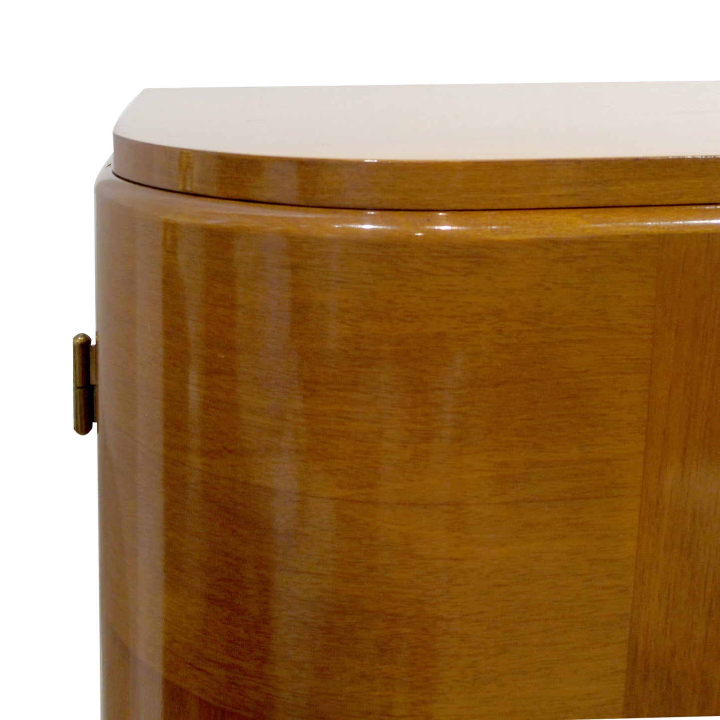 1930s/40s Art Deco Rare Sideboard with Curved edges by Carl Axel Acking for Bodafors, Swedish