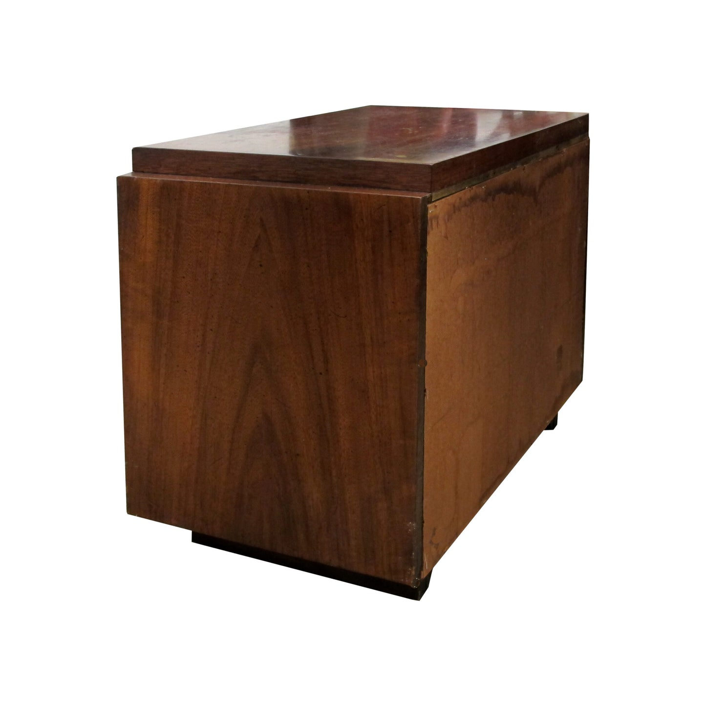 1960S Pair of “Brutalist” Walnut Staccato Paul Evans Bedside/End Tables by Lane, American