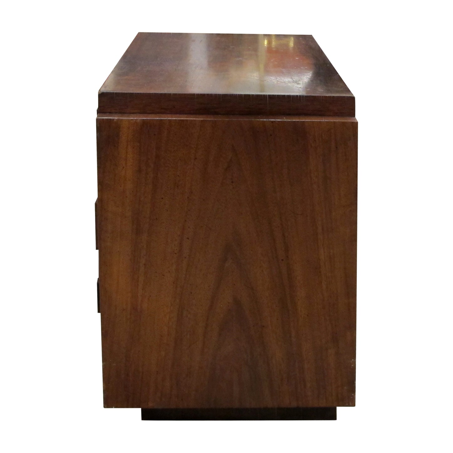 1960S Pair of “Brutalist” Walnut Staccato Paul Evans Bedside/End Tables by Lane, American