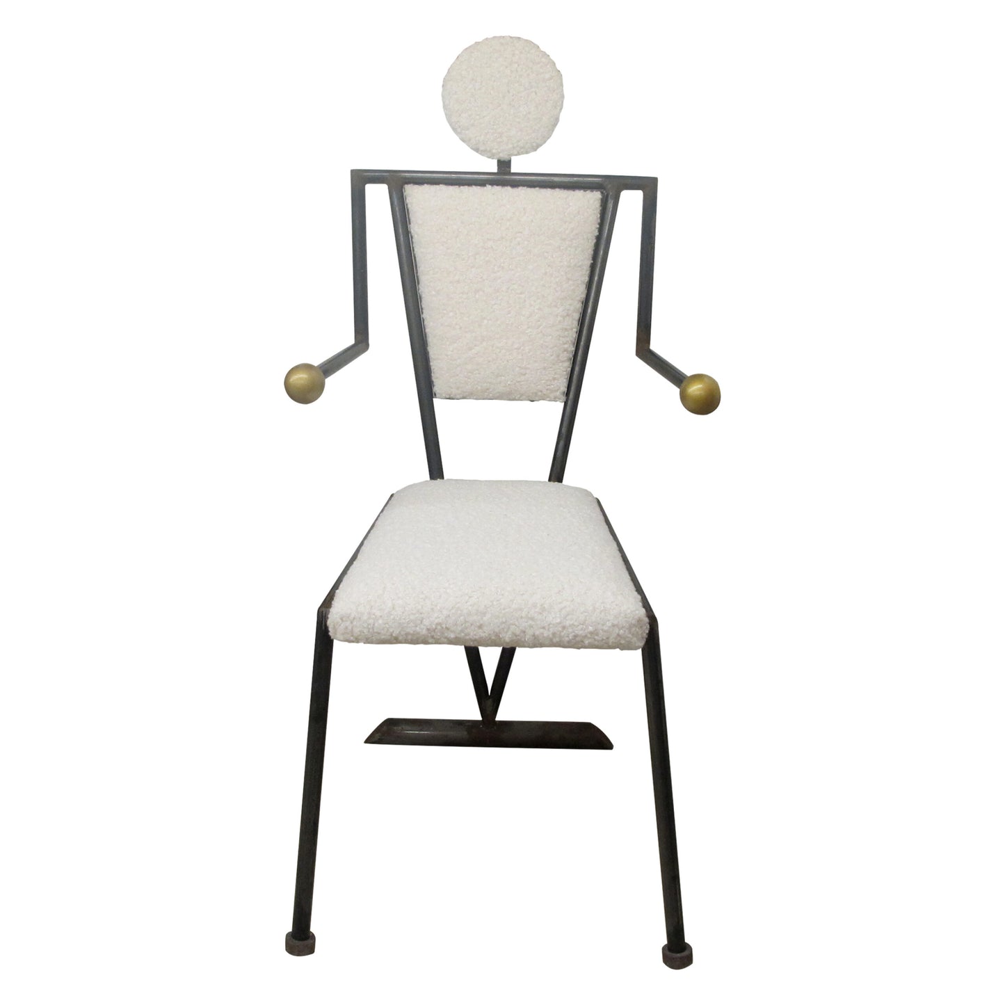 1980S Pair of Structural Occasional “Human Chairs”, French