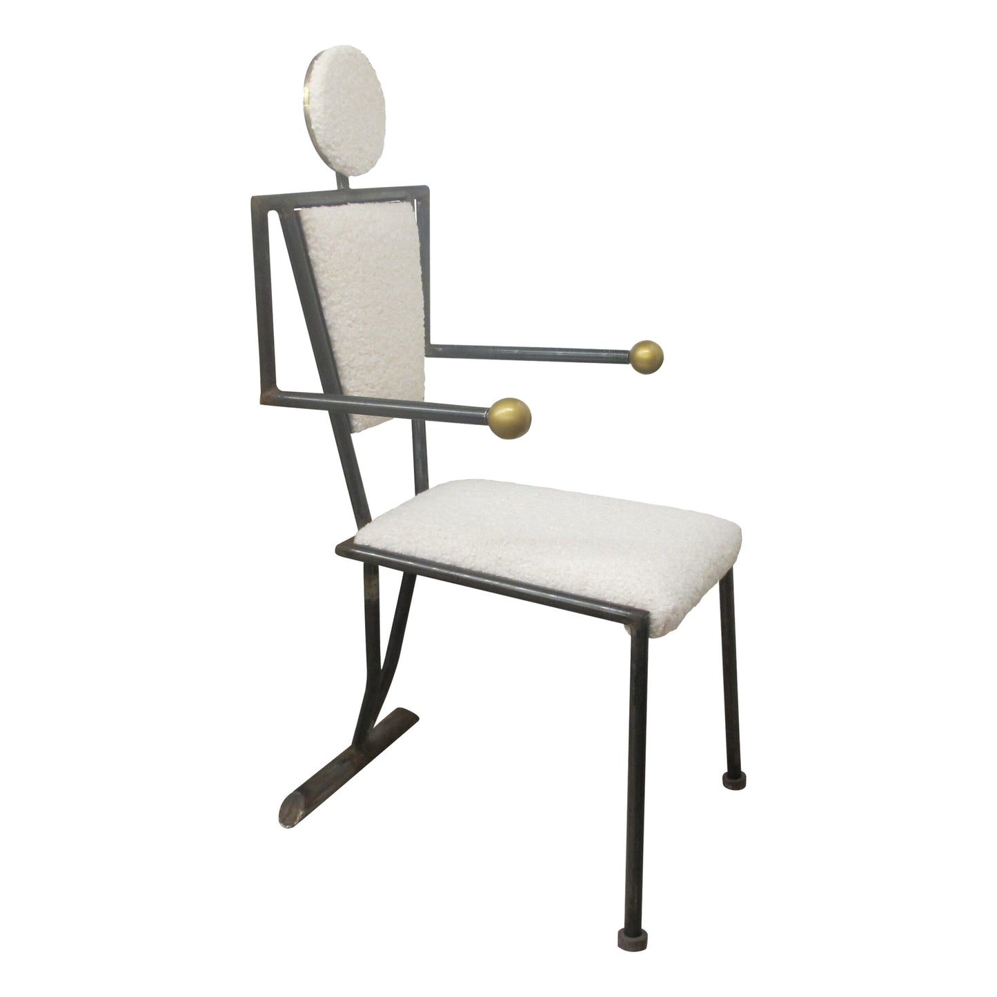 1980S Pair of Structural Occasional “Human Chairs”, French