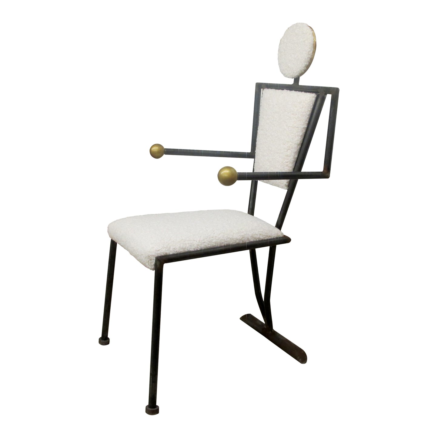 1980S Pair of Structural Occasional “Human Chairs”, French