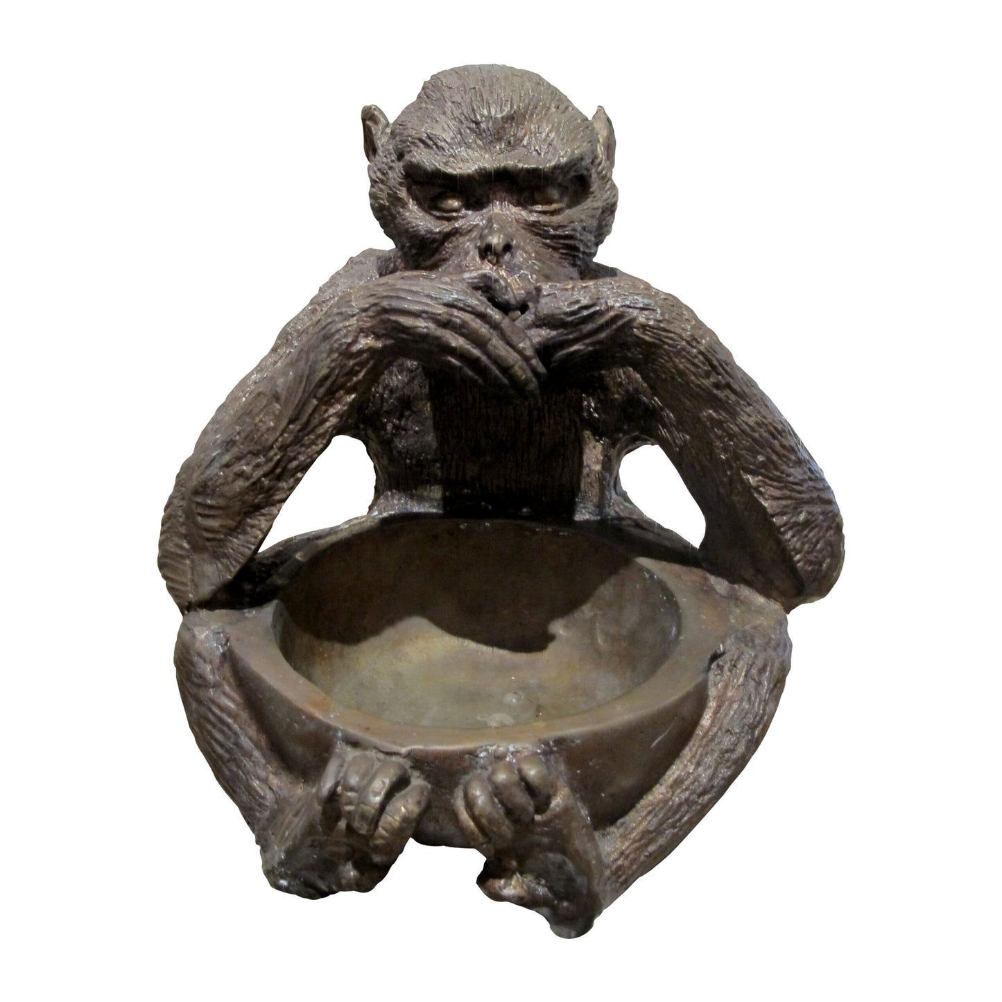 Three Wise Monkeys Bronze Sculptures “See No Evil, Hear No Evil, Speak No Evil”, Mid-Century, English