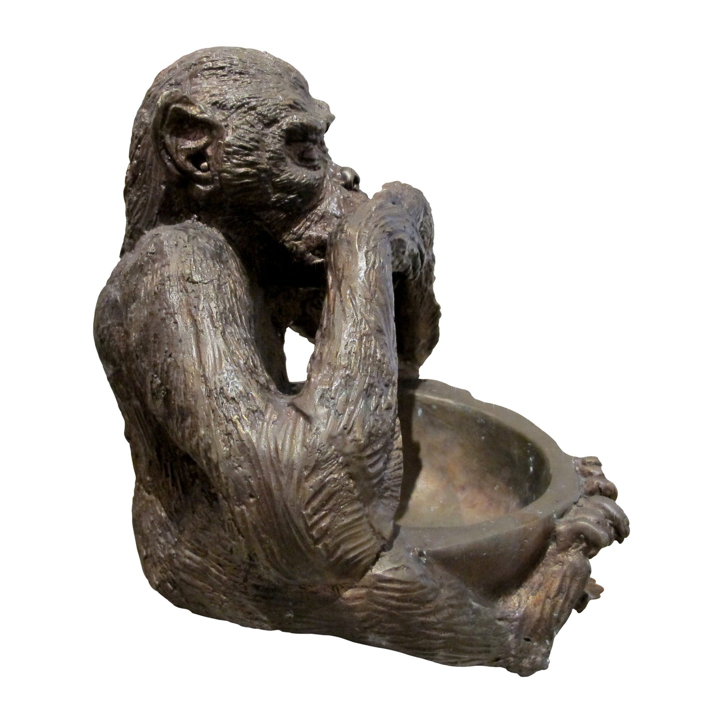 Three Wise Monkeys Bronze Sculptures “See No Evil, Hear No Evil, Speak No Evil”, Mid-Century, English