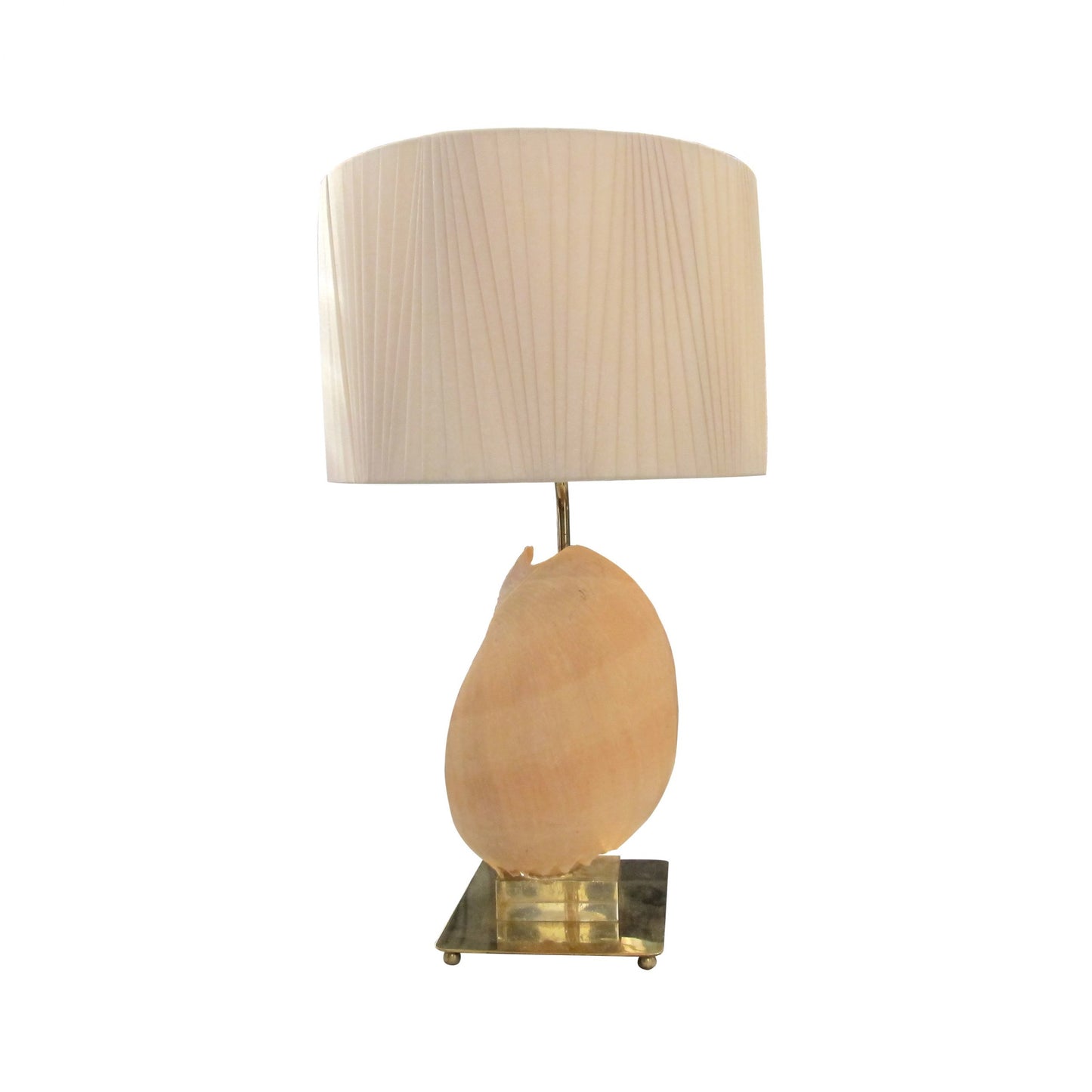 Mid century Sea shell table lamp