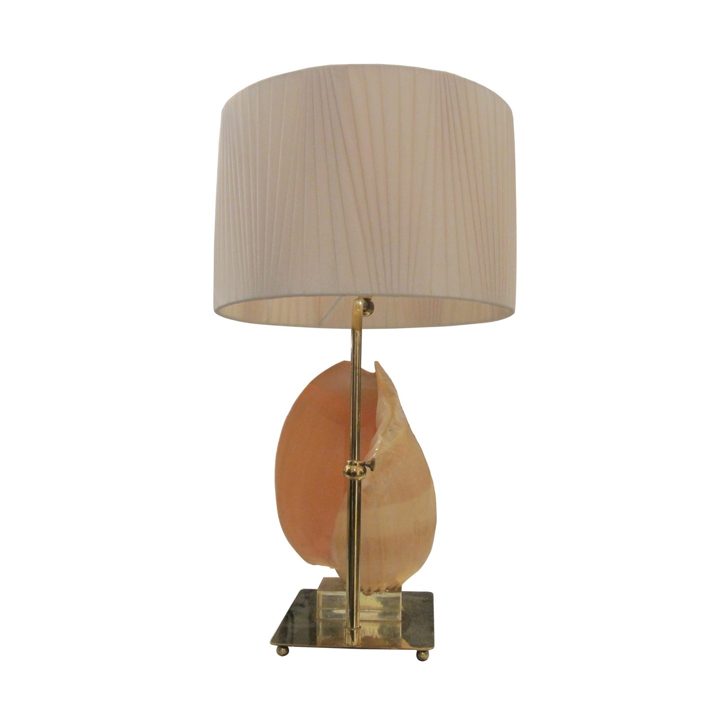 Mid century Sea shell table lamp