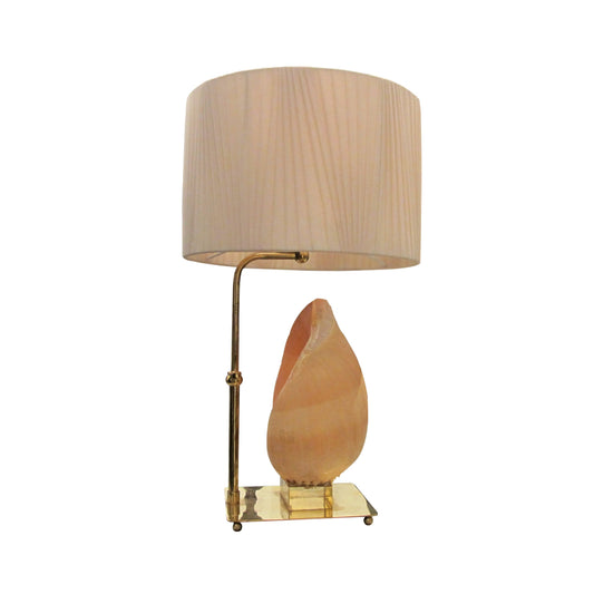 Mid century Sea shell table lamp