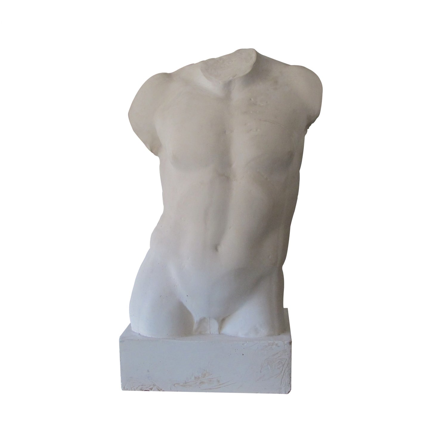 early 20th century plaster bust of a man