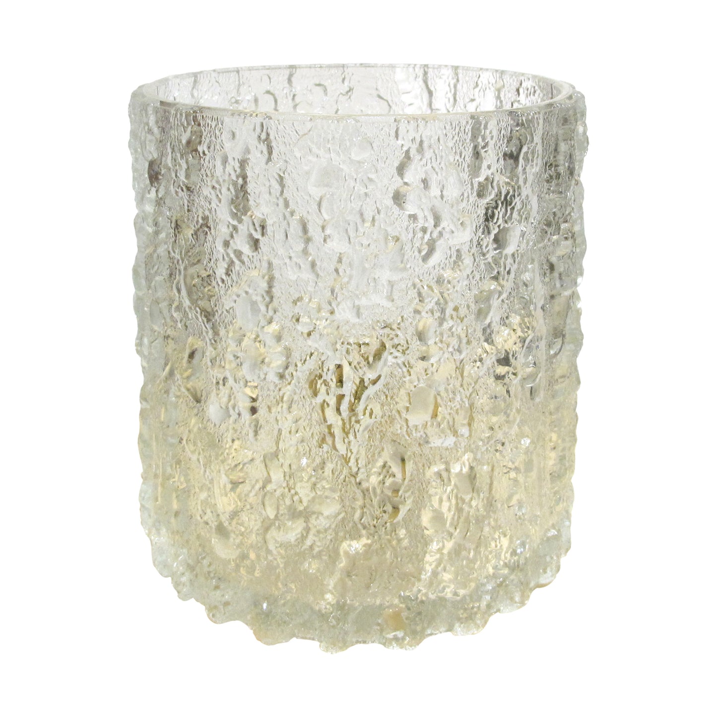 1970s Cylinder-Shaped Textured Glass Table Lamps by J. T. Kalmar, Austrian