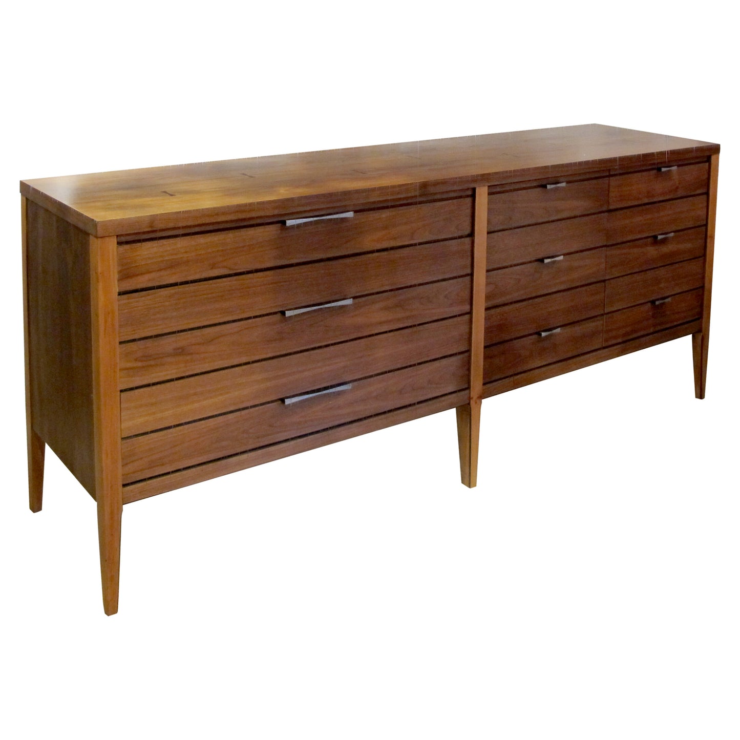 1960s Mid-Century Modern American Walnut Sideboard - Credenza