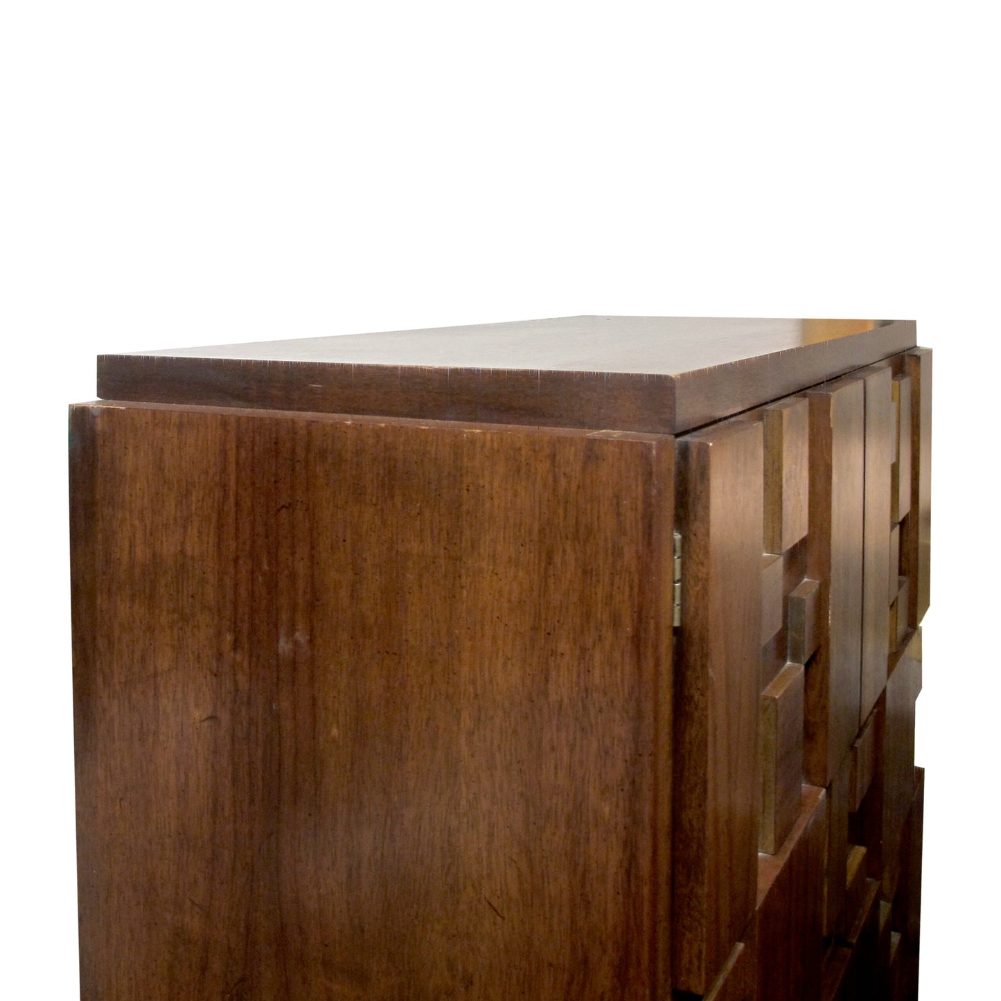 1960s “Staccato” tall Cabinet Designed by Paul Evans for Lane, American