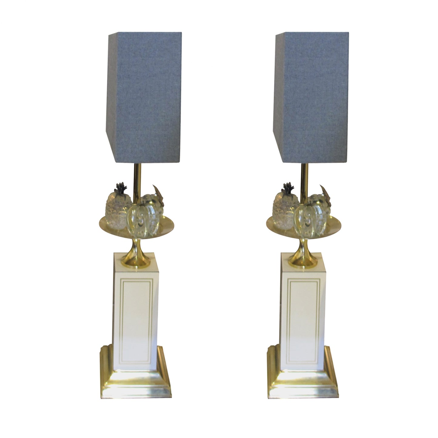 A pair of Maison Le Dauphin table lamps