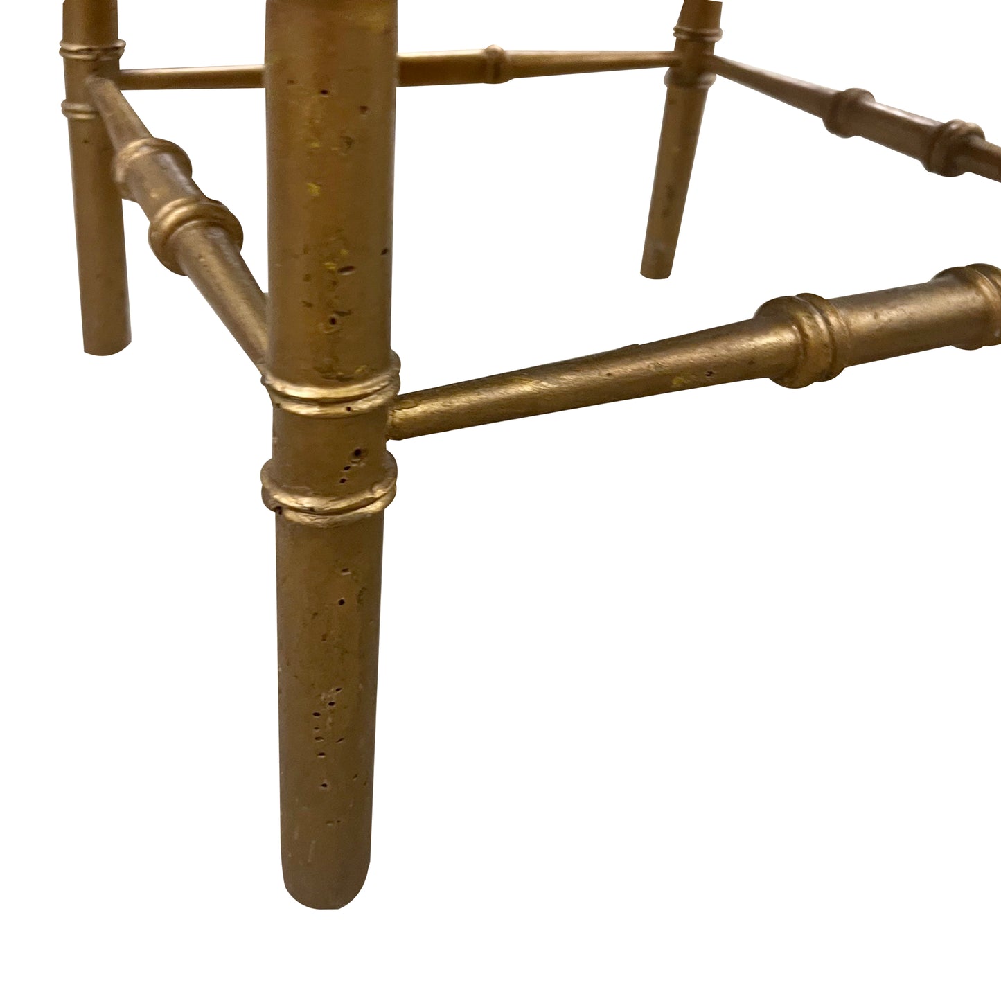 Pair of French Art Nouveau Gilt Wood Corner Chairs, 1900s