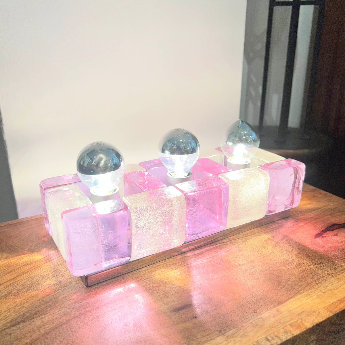 Pair of Italian Mid-Century Wall Lights by Albano Poli for Poliarte, 1970s