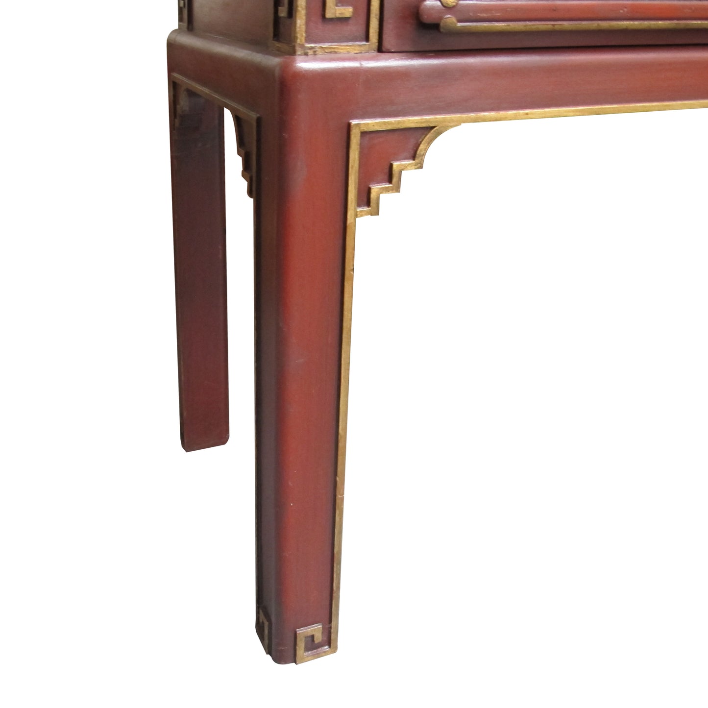 1950s Swedish-made Chinoiserie Drinks Cabinet with Carved Panels
