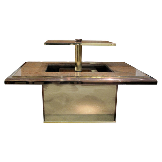 Granite Bar Coffee Table by Fedam, Belgium, 1980s